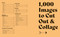 Cut, Paste Create (1000 Images to Cut Out and Collage) by Leah Flanagan, 9781846016615