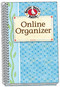 BLUE ONLINE ORGANIZER by Gooseberry Patch, 9781620931967