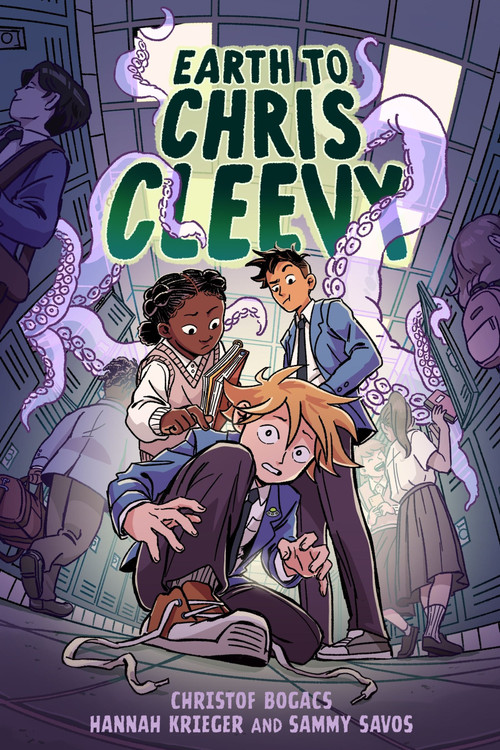 Earth to Chris Cleevy (A Graphic Novel) by Christof Bogacs, Hannah Krieger, Sammy Savos, 9780063086135