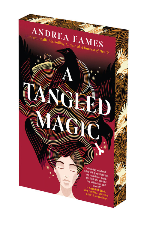 A Tangled Magic: Deluxe Stenciled Edges by Andrea Eames, 9781645661917