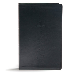 CSB Everyday Study Bible, Black LeatherTouch by CSB Bibles by Holman, 9781462796953