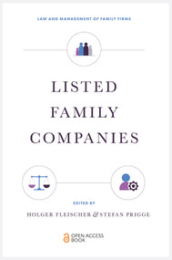Listed Family Companies by Holger Fleischer, Stefan Prigge, 9781805926009