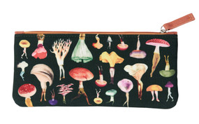 Art of Nature: Fungi Pencil Pouch ((Gifts for Mushroom Enthusiasts and Nature Lovers, Cute Stationery, Back to School Supplies)) by Insights, 9781647224080