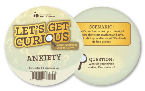 Let's Get Curious: Anxiety Card Deck (Where Questions Lead to Calm) by National Center for Youth Issues, 9781965066263