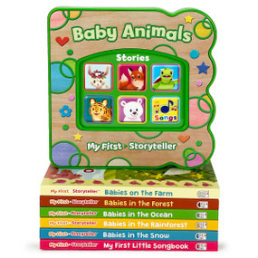 Baby Animals Stories by Cottage Door Press, Ginger Swift, Chie Y Boyd, Abigail Dela Cruz, Laura Horton, Olivia Chin Mueller, Ariel Silverstein, 9781646381746