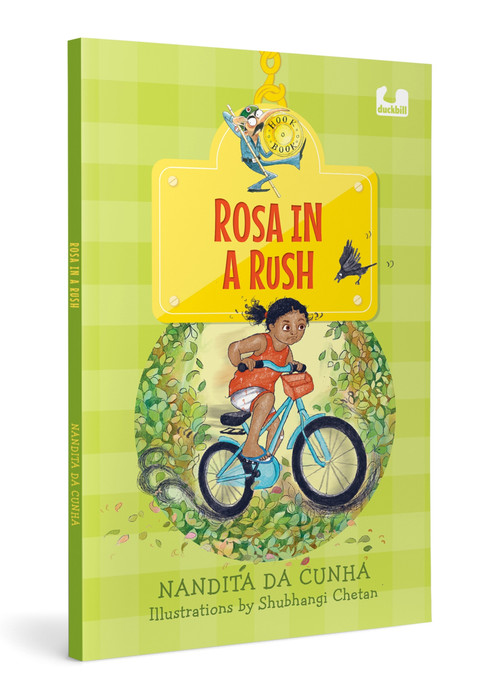 Rosa in A Rush (The Exciting Story of a Girl on a Quest on Her Cycle in Goa | Ages 5+) by Nandita Da Cunha, Shubhangi Chetan, 9780143470304