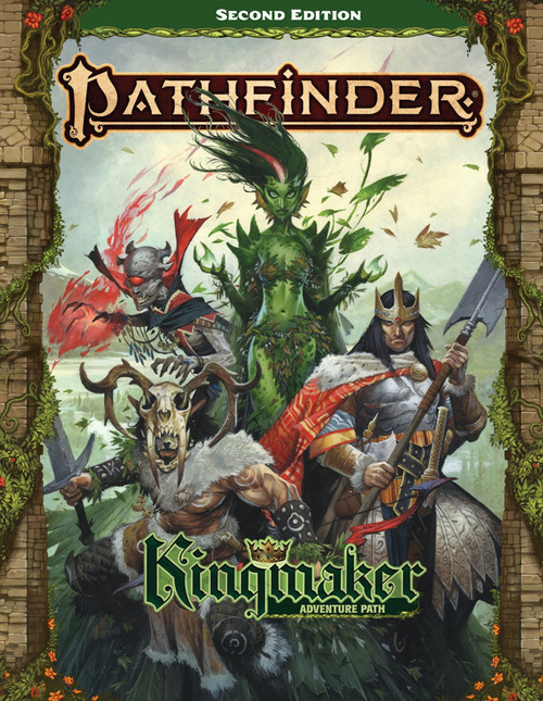 Pathfinder Kingmaker Adventure Path by Tim Hitchcock, Tim Hitchcock, Robert G. McCreary, Robert G. McCreary, Jason Nelson, Richard Pett, Neil Spicer, Richard Pett, Greg A. Vaughan, Jason Nelson, Neil Spicer, Greg A. Vaughan, Greg A Vaughan, 9781640784291