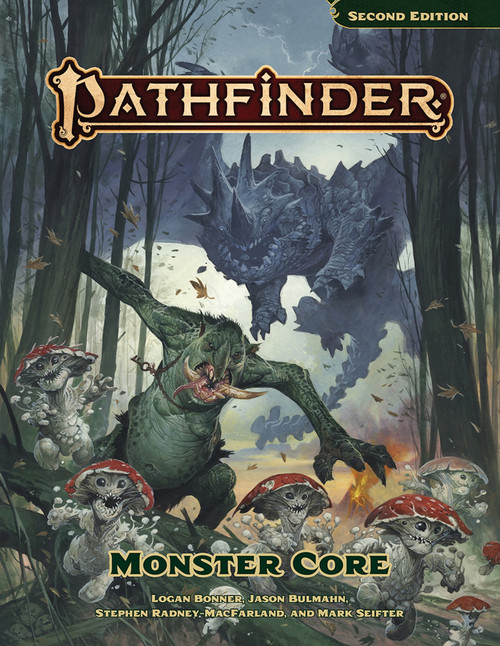 Pathfinder Monster Core by Logan Bonner, Logan Bonner, Jason Bulmahn, Stephen Radney-MacFarland, Mark Seifter, Mark Seifter, Jason Bulmahn, Stephen Radney-MacFarland, Logan Bonner, 9781640785663