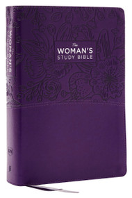 KJV, The Woman's Study Bible, Purple Leathersoft, Red Letter, Full-Color Edition, Comfort Print by Dorothy Kelley Patterson, Rhonda Kelley, Thomas Nelson, 9781400332465