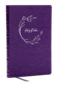 KJV Holy Bible: Ultra Thinline, Purple Leathersoft, Red Letter, Comfort Print: King James Version by Thomas Nelson, 9781400338344