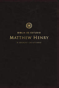 RVR, Biblia de estudio Matthew Henry y legado cristiano, Leathersoft, Negro, Interior a dos colores, Comfort Print (Spanish Edition) by Matthew Henry, José María De Rus, Alfonso Ropero, 9788419779014