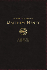 RVR, Biblia de estudio Matthew Henry y legado cristiano, Leathersoft, Negro, Interior a dos colores, Comfort Print (Spanish Edition) by Matthew Henry, José María De Rus, Alfonso Ropero, 9788419779014