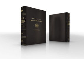 RVR, Biblia de estudio Matthew Henry y legado cristiano, Leathersoft, Negro, Interior a dos colores, con Índice, Comfort Print (Spanish Edition) by Matthew Henry, José María De Rus, Alfonso Ropero, 9788419779021