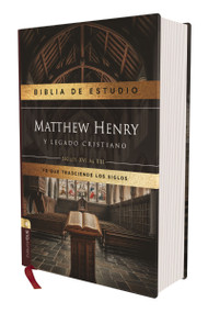 RVR, Biblia de estudio Matthew Henry y legado cristiano, Tapa dura, Interior a dos colores, Comfort Print (Spanish Edition) by Matthew Henry, José María De Rus, Alfonso Ropero, 9788419779113