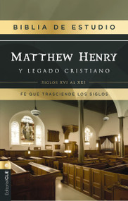 RVR, Biblia de estudio Matthew Henry y legado cristiano, Tapa dura, Interior a dos colores, con Índice, Comfort Print (Spanish Edition) by Matthew Henry, José María De Rus, Alfonso Ropero, 9788419779120