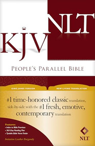 People's Parallel Bible KJV/NLT (Imitation Leather, Burgundy/maroon) by Tyndale, New Living Translation, 9781414307176