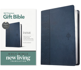 Premium Gift Bible NLT, Filament Enabled (LeatherLike, Blue Cross, Red Letter) by New Living Translation, Tyndale, 9781496490766