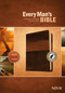 Every Man's Bible NIV, Deluxe Heritage Edition, TuTone (LeatherLike, Brown/Tan, Indexed) by Tyndale, Stephen Arterburn, Dean Merrill, 9781496433558