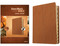 Every Man's Bible NIV, Large Print (LeatherLike, Cross Saddle Tan, Indexed) by Tyndale, Stephen Arterburn, Dean Merrill, 9781496466334