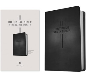 Bilingual Bible / Biblia bilingüe NLT/NTV (LeatherLike, Black) by Nueva Traducción Viviente, New Living Translation, 9781496431578