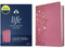 KJV Life Application Study Bible, Third Edition, Large Print (LeatherLike, Peony Pink, Red Letter) by Tyndale, 9781496477446