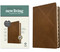 NLT Thinline Reference Bible, Filament Enabled (LeatherLike, Messenger Brown, Indexed, Red Letter) by New Living Translation, Tyndale, 9781496466235