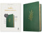 NLT Large Print Thinline Reference Bible, DaySpring Signature Collection, Filament Enabled (LeatherLike, Evergreen, Red Letter) by , 9781496461650
