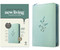 NLT Large Print Thinline Reference Zipper Bible, Filament Enabled (LeatherLike, Baby Blue Blossoms, Indexed, Red Letter) by New Living Translation, Tyndale, 9781496490018