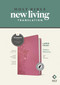 NLT Large Print Thinline Reference Bible, Filament Enabled (LeatherLike, Peony Pink, Indexed, Red Letter) by New Living Translation, Tyndale, 9781496459169
