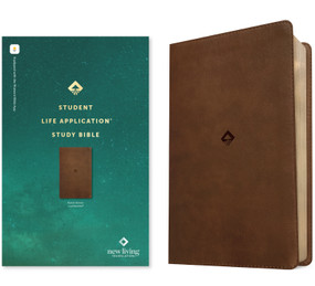 NLT Student Life Application Study Bible, Filament Enabled (LeatherLike, Rustic Brown, Red Letter) by New Living Translation, Tyndale, 9781496489869