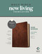 NLT Wide Margin Bible, Filament Enabled (LeatherLike, Dark Brown Palm, Red Letter) by New Living Translation, Tyndale, 9781496458971