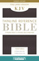 KJV Thinline Reference Bible (Bonded Leather, Burgundy, Red Letter) by Hendrickson Publishers, 9781619707221