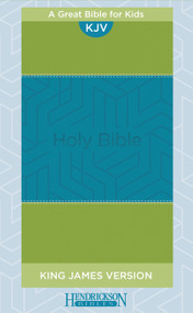 KJV Kids Bible (Flexisoft, Blue/Green, Red Letter) by Hendrickson Publishers, 9781683073697