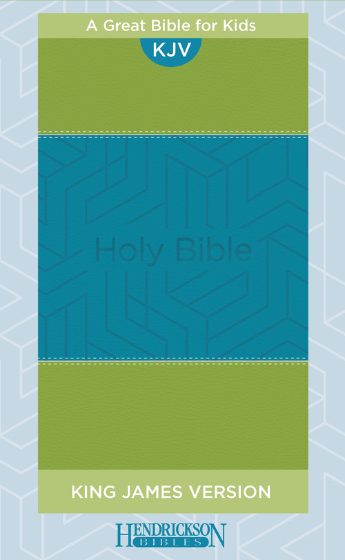 KJV Kids Bible (Flexisoft, Blue/Green, Red Letter) by Hendrickson Publishers, 9781683073697