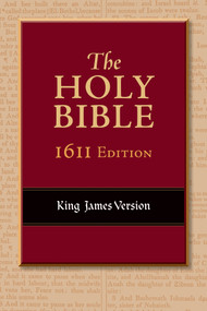 KJV Bible--1611 Edition (Genuine Leather, Black) by Hendrickson Publishers, 9781565631625