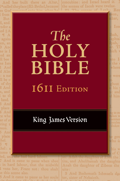 KJV Bible--1611 Edition (Genuine Leather, Black) by Hendrickson Publishers, 9781565631625