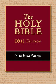 KJV Bible--1611 Edition (Genuine Leather, Black) by Hendrickson Publishers, 9781565631625