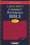 KJV Large Print Compact Reference Bible (Flexisoft, Berry) by Hendrickson Publishers, 9781598563962