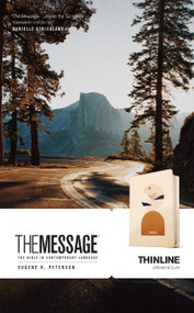 The Message Thinline (Leather-Look, Cream & Clay) by Eugene H. Peterson, 9781641585538