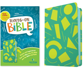 NLT Hands-On Bible, Third Edition (LeatherLike, Green Lines and Shapes) by New Living Translation, Tyndale, Group Publishing, 9781496476937