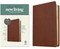 NLT Thinline Center-Column Reference Bible, Filament Enabled (LeatherLike, Rustic Brown, Red Letter) by New Living Translation, Tyndale, 9781496479044