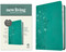 NLT Thinline Center-Column Reference Bible, Filament Enabled (LeatherLike, Peony Rich Teal, Red Letter) by New Living Translation, Tyndale, 9781496479068