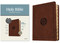 KJV Wide Margin Bible, Filament Enabled (LeatherLike, Dark Brown Medallion, Indexed, Red Letter) by Tyndale, 9781496479167