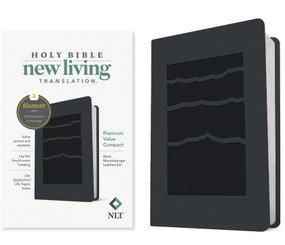 NLT Premium Value Compact Bible, Filament Enabled (LeatherLike, Black Mountainscape) by New Living Translation, Tyndale, 9781496479266