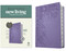 NLT Giant Print Bible, Filament Enabled (LeatherLike, Lavender Floral, Indexed, Red Letter) by New Living Translation, Tyndale, 9798400509797