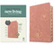 NLT Large Print Thinline Center-Column Reference Bible, Filament Enabled (LeatherLike, Pink Gold Floral, Indexed, Red Letter) by New Living Translation, Tyndale, 9781496489975