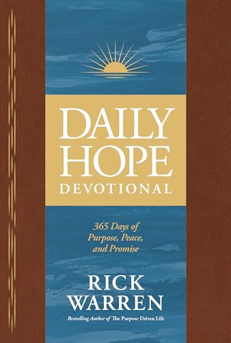 Daily Hope Devotional (365 Days of Purpose, Peace, and Promise) - 9798400501616 by Rick Warren, 9798400501616