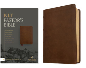 NLT Pastor's Bible, Filament Enabled (LeatherLike, Brown, Red Letter) by New Living Translation, Tyndale, 9798400506215