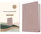 The Message Women's Devotional Bible Large Print (Leather-Look, Dusty Blush) by Eugene H. Peterson, 9798898020941