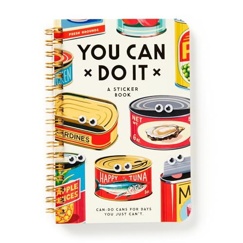 You Can Do It Googly Sticker Book by Brass Brass Monkey, 9780735384262